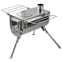 Winnerwell® Woodlander Double View 1G M-sized Cook Camping Stove